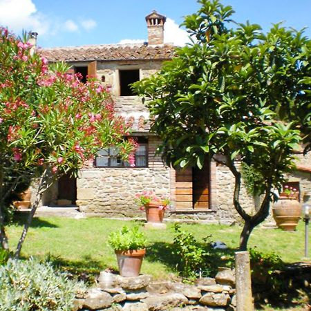 Farmhouse in Cortona wit garden&pool Buitenkant foto