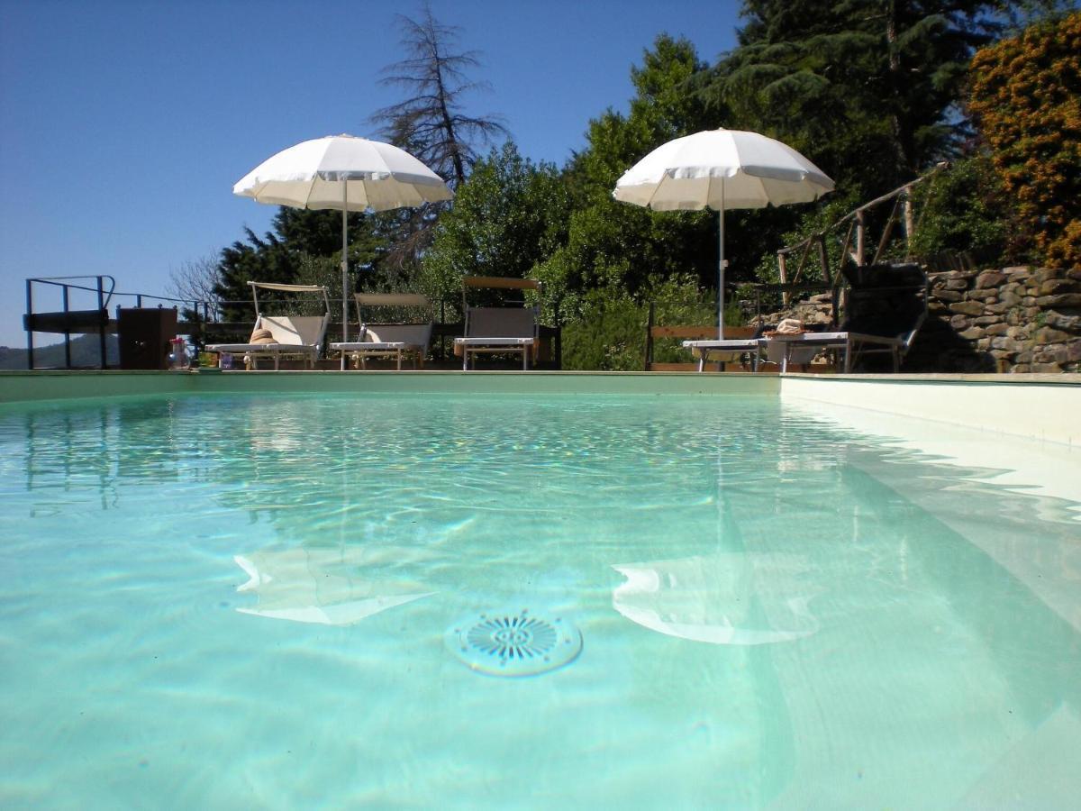 Farmhouse in Cortona wit garden&pool Buitenkant foto