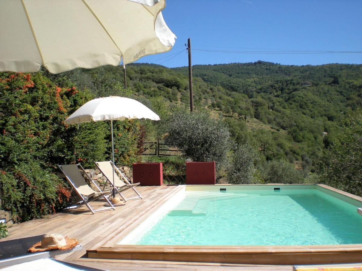 Farmhouse in Cortona wit garden&pool Buitenkant foto