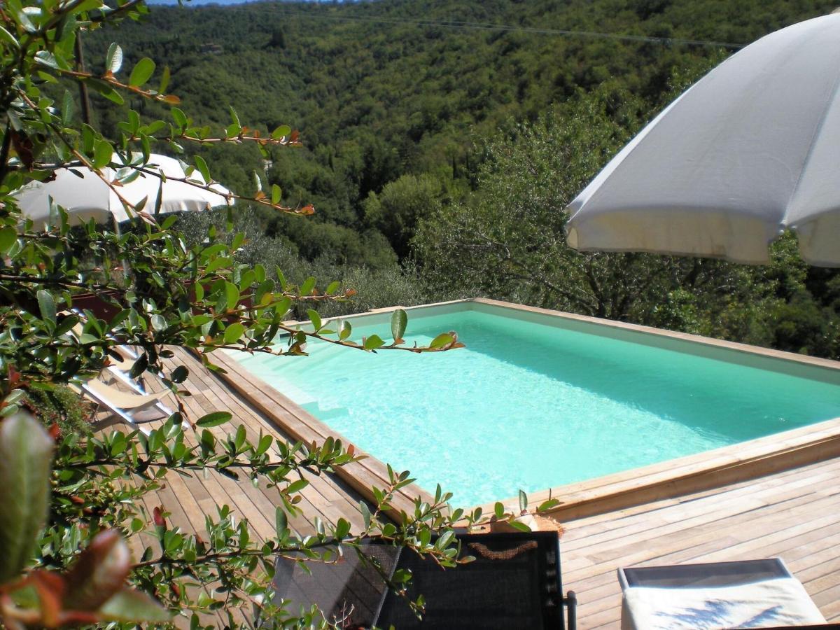 Farmhouse in Cortona wit garden&pool Buitenkant foto