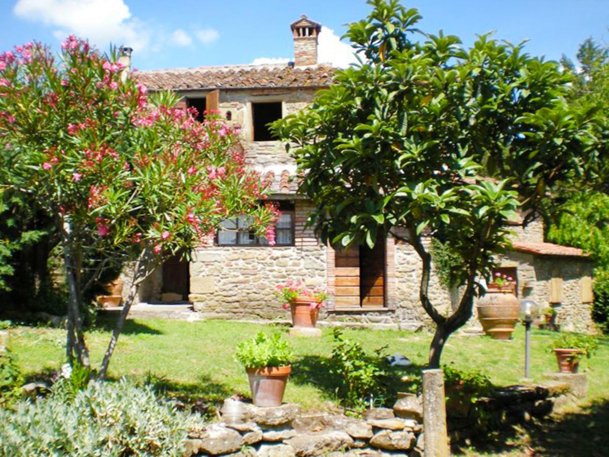 Farmhouse in Cortona wit garden&pool Buitenkant foto
